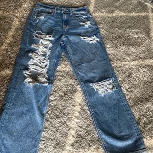 American Eagle highest rise 90’s boyfriend jeans